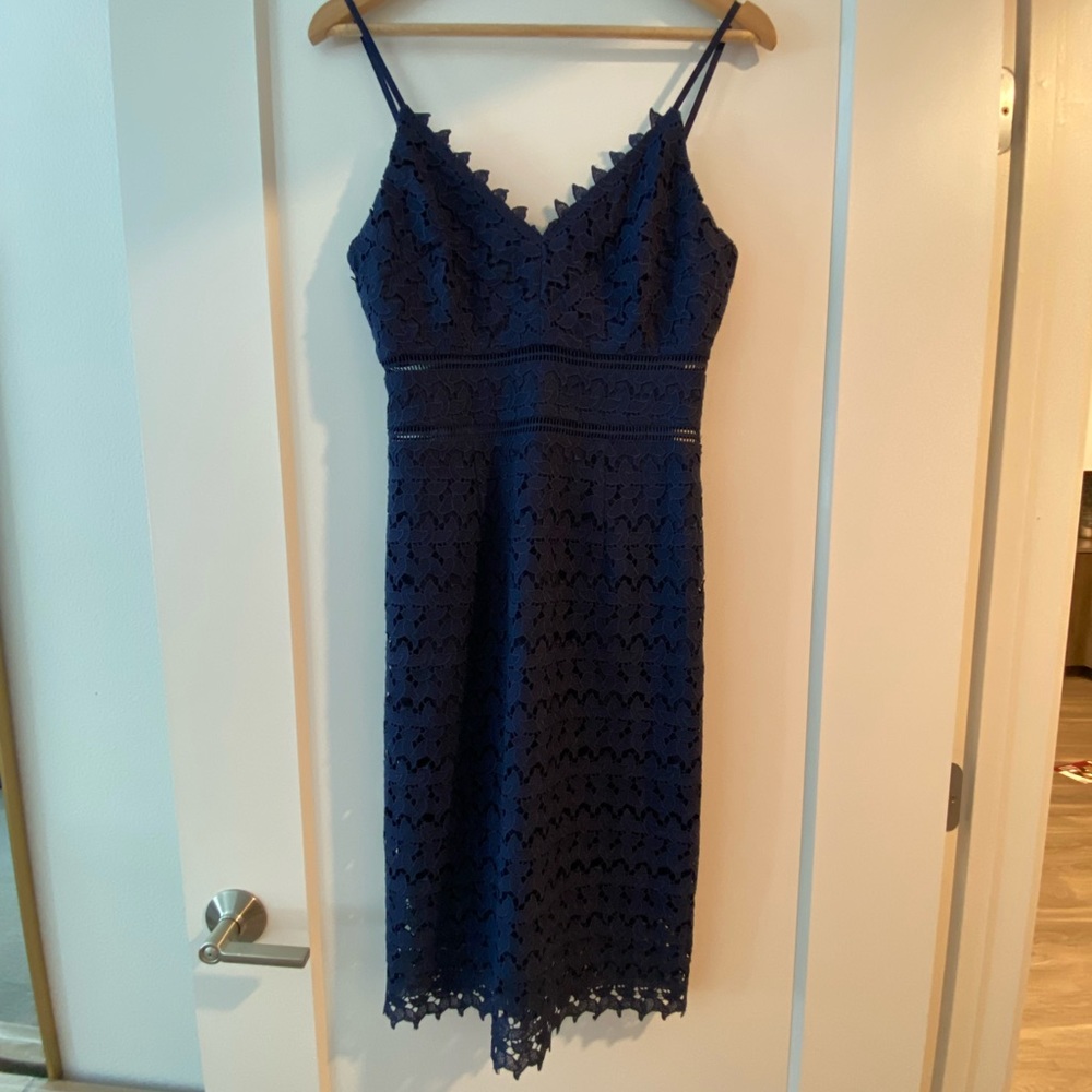 Navy Lace Soprano Dress